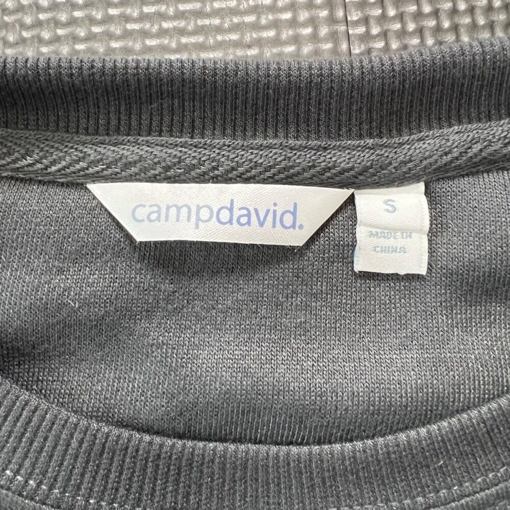 Camp David Rosemary Beach Gray Crewneck Sweatshirt S Casual Pullover - Picture 5 of 5